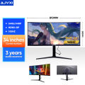 AJVXI 49 Inch Curved Gaming Monitor 32:9 Screen 5120X1440P  WQHD Resolution 144Hz Refresh Rate Computer Monitor 5120X1440 /32:9/R3800/144HZ/DP1.2*2/HDMI2.0*2/typec 65W*1/USB2.0*2/Audio 3.5M/split screen/with speaker/24V4A/IPS panel. 