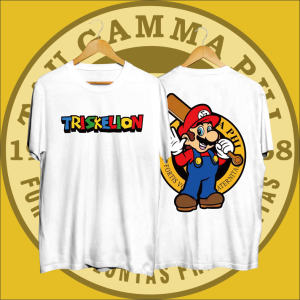 Teamitik Clothing v119 Triskelion 1968 taugammaphi T-shirt for men Menswear Top Round Neck Streetwea