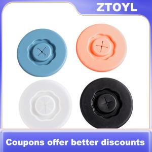 【ZTOYL】 Tất Cả Các Phù Hợp Với Silicone Cup Nắp Thủy Tinh Uống Bìa Chịu Nhiệt Với Rơm Lỗ Bền Chai Phụ Kiện Linh Hoạt Có Thể Giặt