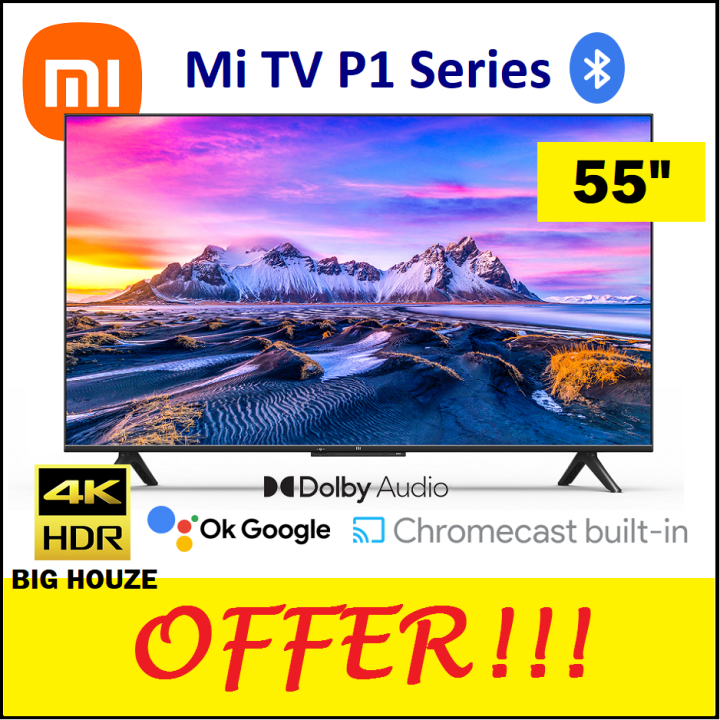 [2023 NEW] Xiaomi 55 inch 4K UHD Google Android LED TV L55M66ARG HDR