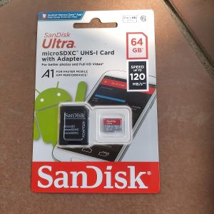Thẻ nhớ SanDisk 128GB/64GB/32GB/16GB – SanDisk Ultra MicroSD Class10 – CHÍNH HÃNG – Bảo hành 5 năm – Kèm Adapter
