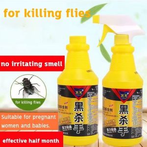 Effective Fly Killer Spray Non-Toxic Indoor 500ml Fast-Acting Insect Repellent Eco-Friendly