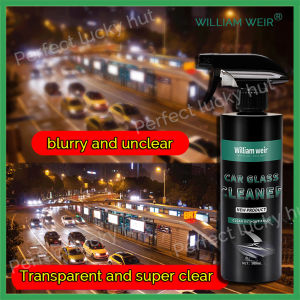 ♥【Spot goods】WILLIAM WEIR glass oil film removal cream、water marks and acid rain remover pure wax for car windshield cleaner/Glass mirror cleaner/wiper car window cleaner rain/car wax waterproof for windshield glass
