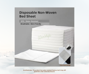 [10|20|50 PCS] Wanstyle SMS Disposable Non-Woven Bed Sheet | Water-Resistant 14g Extra Thick | Skin-Friendly & Non-Irritating