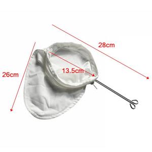 COD【Local Deliver】Reusable Fabric Mesh Filter Nut Milk Bag Colander Strainer for Soybean Juice Herb Tea Cold Brew Drip Coffee Filter Kitchen Tool