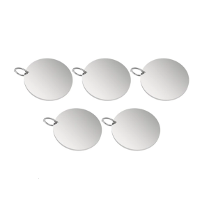 20/30mm Polisheds Stainless Steel Engraveds Pet Hangtags Rustproof Hypoallergenics Surfaces For Jewelry And Promotional