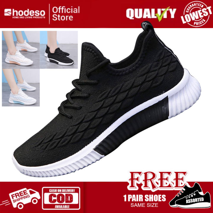 HODESO Women Shoes Buy Get Free (Assorted) Couple Shoes Running  Shoes Comfortable And Lightweight Casual Sports Shoes For Women Autumn