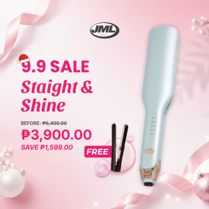 JML Straight & Shine (Supra Straight + Free Pro Ceramic Hair Straightener) JHCJSUP+PCCBLK
