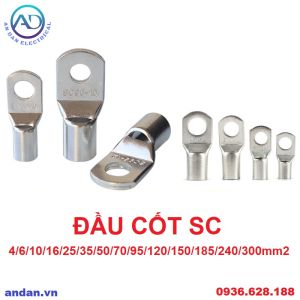 Đầu cốt SC cos ngắn SC 4-4 4-6 6-6 6-8 10-6 10-8 16-6 16-816-10 25-8 25-10 35-8 35-10 50-8 50-10 50-12 SC 70-10 70-12 95-10 95-12 120-12 120-14 150-12 150-14 185-12 185-14 240-12 240-14 300-16 - Lazada