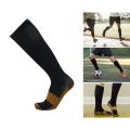 【Miracle Copper Socks】Anti-fatigue Compression Socks Foot Calf Ankle Pain Relief Compression Stockings Black. 