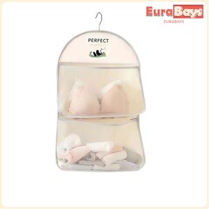 E.B.【Ready in Stock】 Underwear Storage Bag Wall Hanging Large Capacity Multifunctional Socks Storage Bag