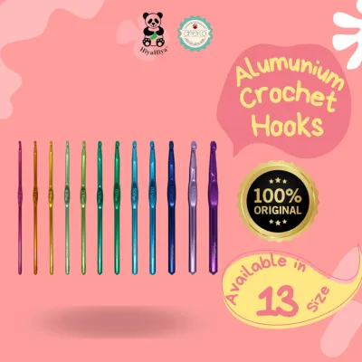 HiyaHiya - Alat Rajut Hakpen Aluminium / Crochet Hooks