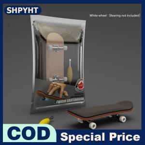 SHPYHT Finger SkateBoard Wooden Fingerboard Toy Professional Stents Finger Skate Set