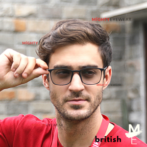 KACAMATA PRIA PHOTOCHROMIC ANTIRADIASI - BRITISH NEW- MIGHTYEYEWEAR