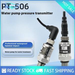 NG Motor✨ COD ✨ Car 1Pcs Transducer For Water Pump Hydraulic Air Oil Liquid 24V Industrial Pressure Transmitter 4-20mA G1 4 PT-506 Pressure Sensor