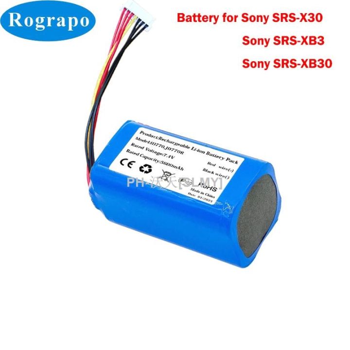 SLMY New 6800mAh/5600mAh Li-ion Battery ID659 For Sony SRS-X30 SRS-XB3 - Foto 5