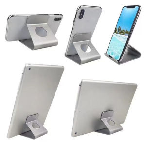 godessing Metal Desktop Mobile Phone Stand For Smartphone 13 Inch Tablet Desk Holder Portable Storage Bracket Drop-resistant Phone Holder