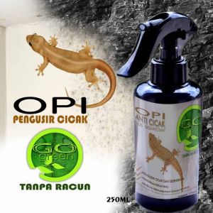 OPI Spray cairan anti cicak tidak beracun pengusir cicak ampuh 100ml sampai 500ml