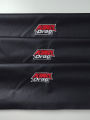 Universal Motorcycle Leather Seat Cover KING DRAG Logo Design. 