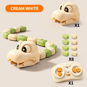 KAWAII BOX RC Snake Car Toy Rechargeable Remote Control Bead Eating 2 Player Battle Kids Gift