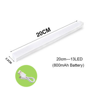 ไฟเซ็นเซอร์ โคมไฟ LED ไร้สาย เซนเซอร์ตรวจจับเคลื่อนไหวมนุษย์ มีแม่เหล็ก 20cm/30cm