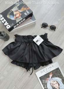 Quần Váy Nữ Dáng Bí Lưng Chun Viền  - Tharo Clothing [QUAN0063]