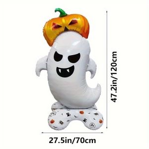 Huge Halloween Balloon Halloween Decoration Pumpkin Black Cat Ghost Skull Skeleton Tree Balloon 萬聖節 装饰