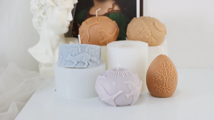 Khuôn Silicone dập nổi xi lanh đa chức năng làm khuôn khuôn nghệ thuật để chế tạo và chế tạo