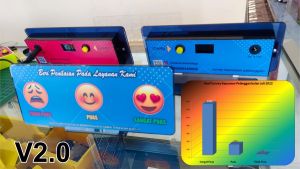 Alat Survey Kepuasan Pelanggan Touch Panel