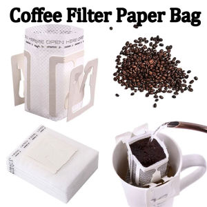 50Pcs Coffee Filter Bags Disposable Drip Coffee Paper Pack Portable Hanging Ear Espresso Coffee Tool Coffee Drip Filter Bag