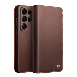 Genuine Leather Phone Case for Samsung S26+ Plus 5G Business Style Fashion Luxury with Card Slots Cover for S26 Ultra 5G2026