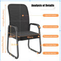 OTA-Office Chair Black Ergonomic Kerusi Pejabat/Study Chair/Office Chair/Mesh Office Chair/Household Arcuate Meet Staff Chair 办公椅. 