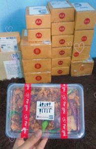 🔥ส่งไวมาก🔥 น้ำพริกกากหมูแท้ๆ (มันล้วน)250กรัม ไม่ผสมแคปหมู ไม่ผสมหมูกระจก