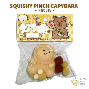 TAIYO Taba Squishy Pinch Capybara Pencet Soft Lucu Hewan Mainan