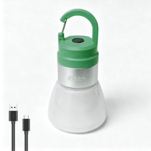 Outdoor Camping LED Light Water Bottle Adapter Tent Lantern RGB Ambient Lighting Type C Rechargeable Backpacking Flashlight IPX5 Waterproof Hiking Accessories