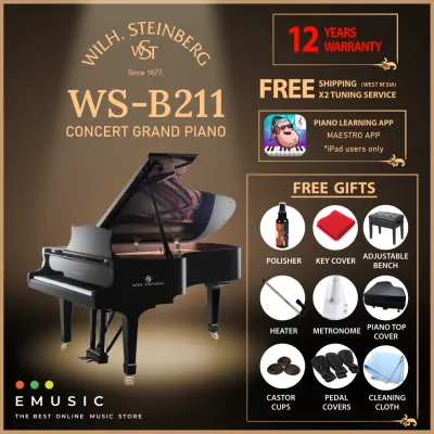 Wilh. Steinberg B211 New Acoustic German Grand Piano (B211 / Wilh.Steinberg)