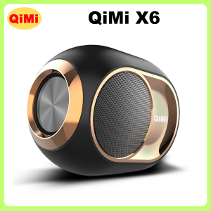 Loa Bluetooth QiMi X6 - Kiểu Dáng Mới Hiện Đại Kết Nối Ổn Định Âm Thanh Hay Bass Cực Căng Bền Bỉ