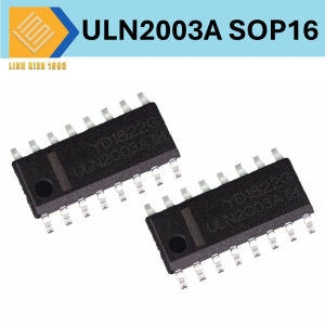 [ 2 CON ] Ic điều khiển ULN2003A SOP16 50V 0.5A