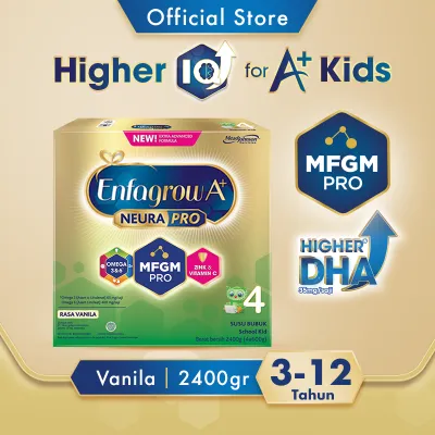 Enfagrow A+ 4 Susu Formula 3-12 Tahun Vanila 2400gr