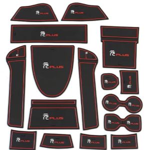 BYD Atto 3แผ่นรองประตูที่วางแขนกันฝุ่นแผ่นกันน้ำถาดรองแก้วน้ำ