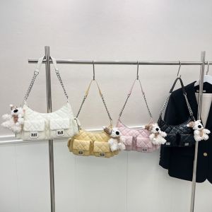 78YUANFF หนัง PU กระเป๋าสะพาย ตารางเพชร ความจุขนาดใหญ่ กระเป๋าสะพายข้าง แฟชั่น ดีไซน์กระเป๋า กระเป๋าโท้ต สำหรับผู้หญิง