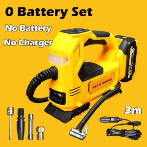 KEELAT 20V Cordless Pump Tyre Bateri Air Pump Inflator Electric Car Tyre Pump Heavy Duty High Pressure Digital Display