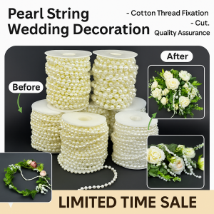Wedding Pearl String Chain Decoration for All Year New Couples  Elegant Fashion  Luxurious Stylish  Gentle and Graceful