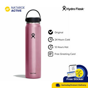 Hydro Flask Tumbler 40oz Lightweight Wide Mouth Trail - Tourmaline