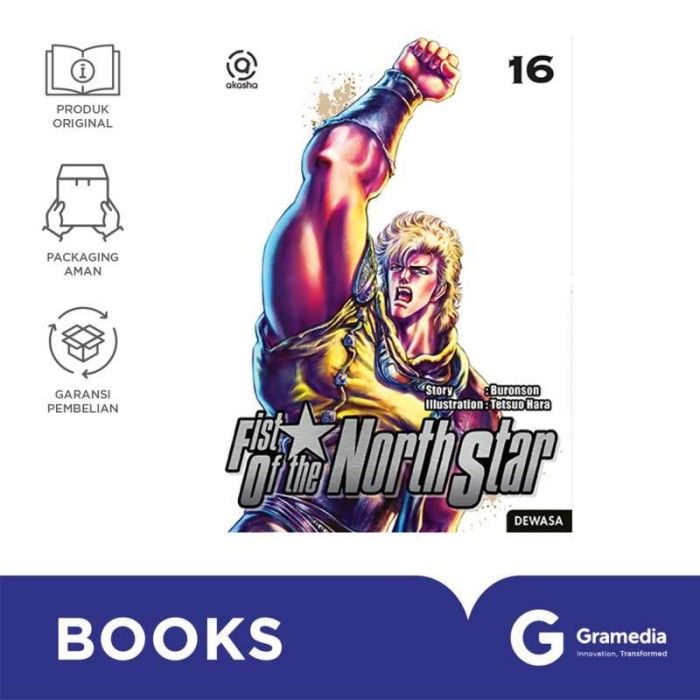 AKASHA : FIST OF THE NORTH STAR 16 | Lazada Indonesia