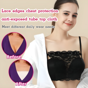 Strapless Tube Top Womens Chest Wrap Jacket Inner Wear Traceless Non-slip Underwear