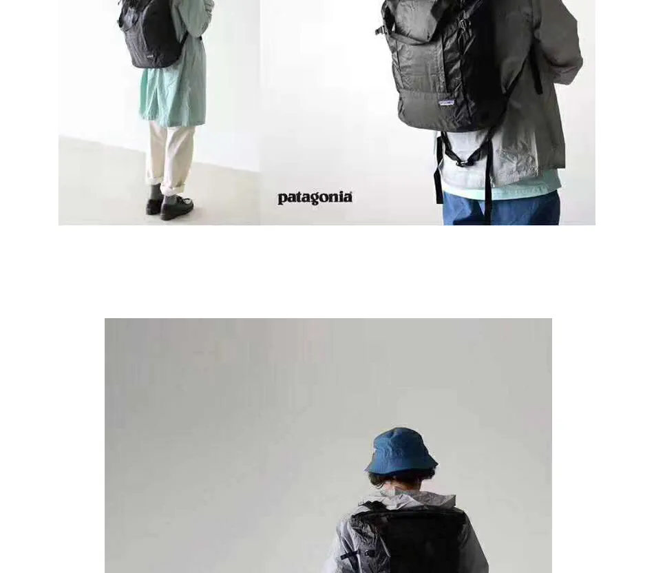 Patagonia Japanese version Bata LW Tote pack light weight handbag