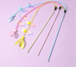 đồ chơi câu mèo nhựa lò xo - đồ chơi cho mèo - T3 PETS SHOP