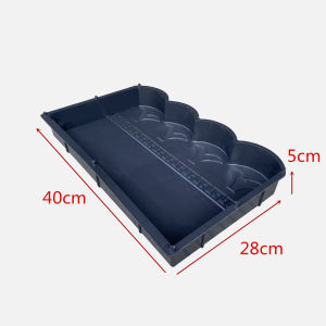 Garden Fence Mold Flower Border Fence Garden Courtyard Garden Printed Cement Mold diy Household Mountain Flower Vegetable Pool