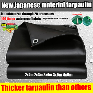 PVC Waterproof Heavy Duty Canvas Tarpaulin Camping Tent Garden Canopy Awnings Truck Ship Furniture Rainproof Tarp Cover Sunshade Cloth canvas waterproof